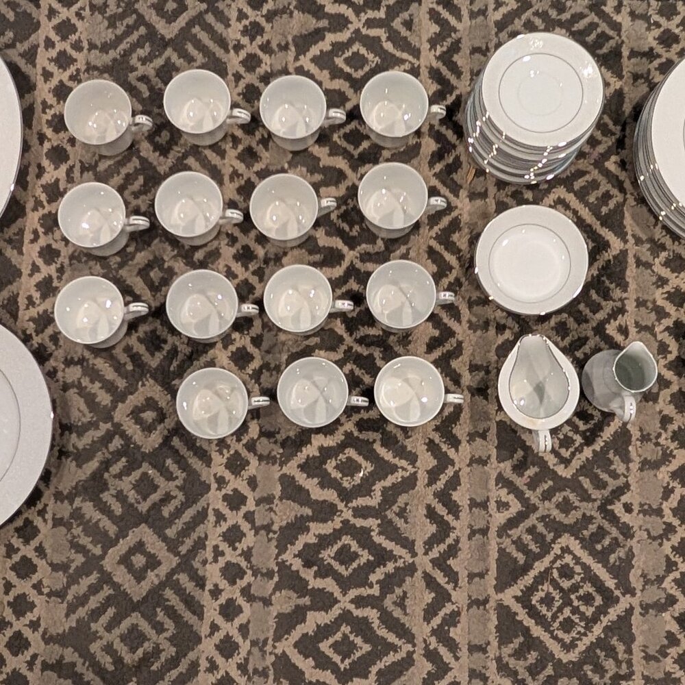 China Dinning Set - 62 Piece Set